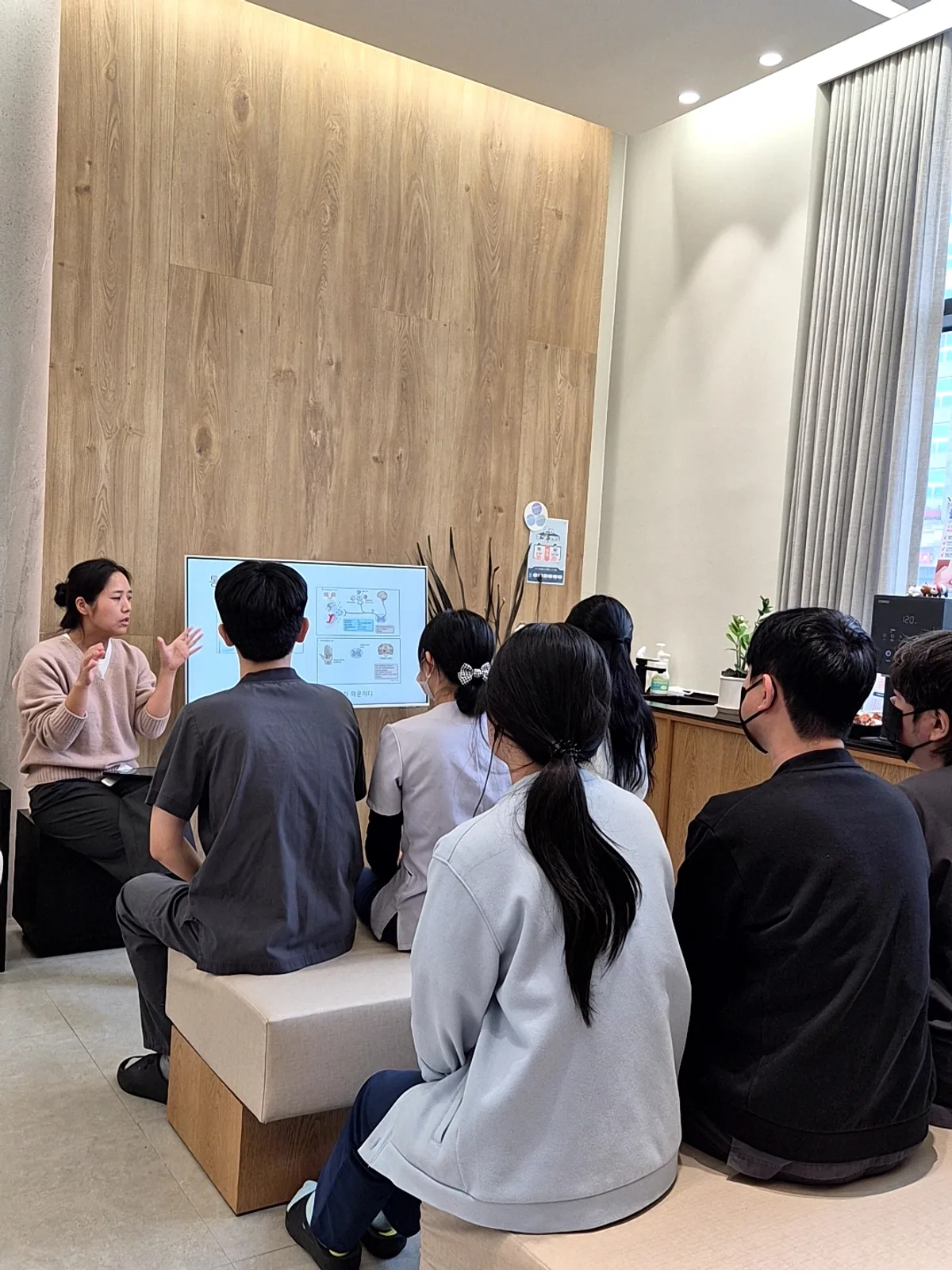 전 직원 감염관리 교육 현장